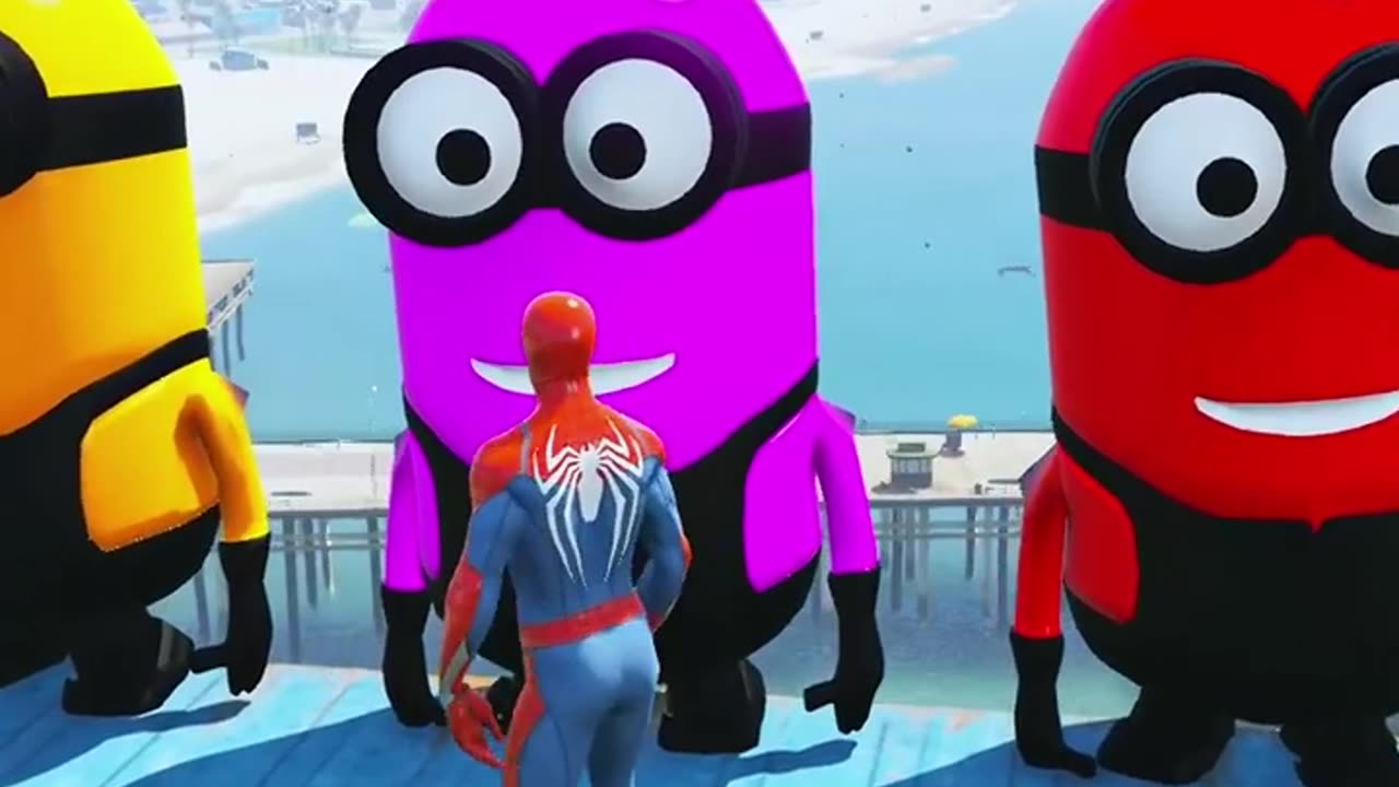SPIDERMAN VS MINION RUSH
