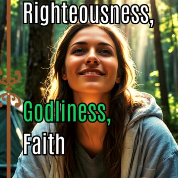 Pursue Godliness and True Life