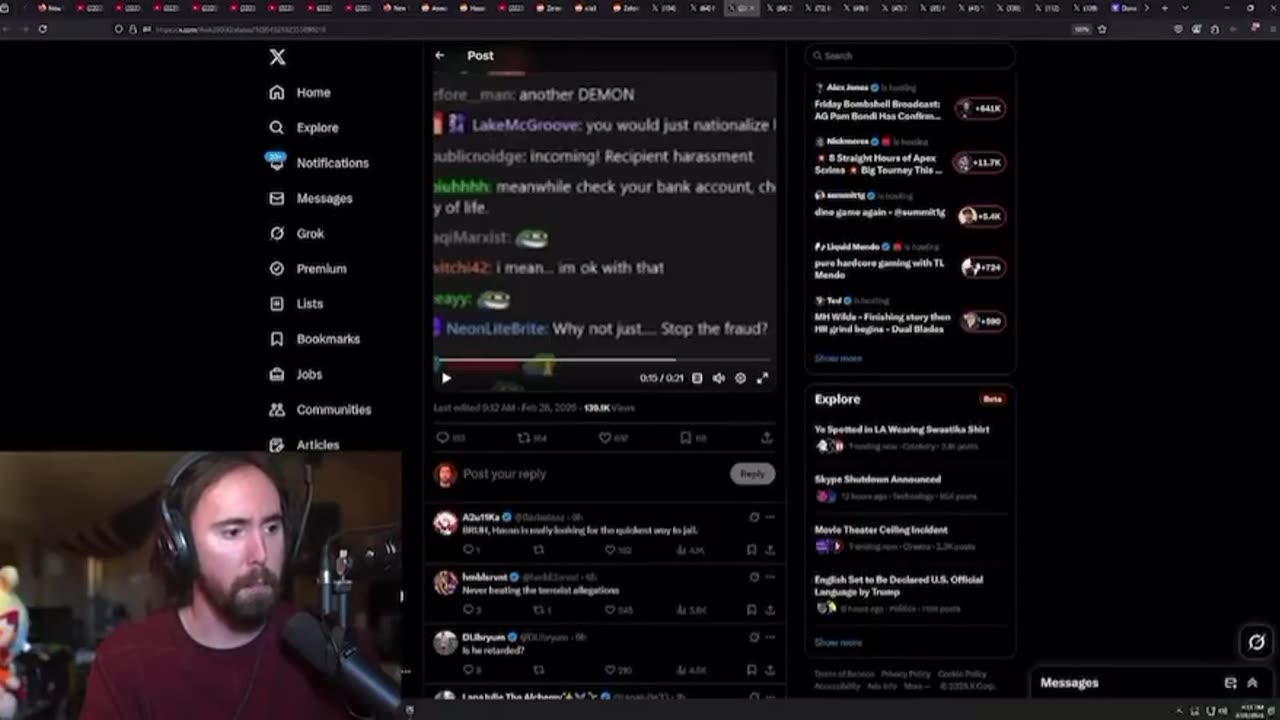 Asmongold speaks on Hasan’s controversial Rick Scott clip that’s going viral