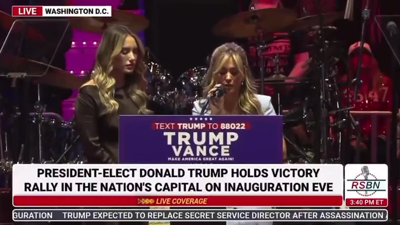 Opening Prayer for President Trump’s Victory Rally! 1/19/25 ~ 17PLUS 17PLUS.WEEBLY.COM