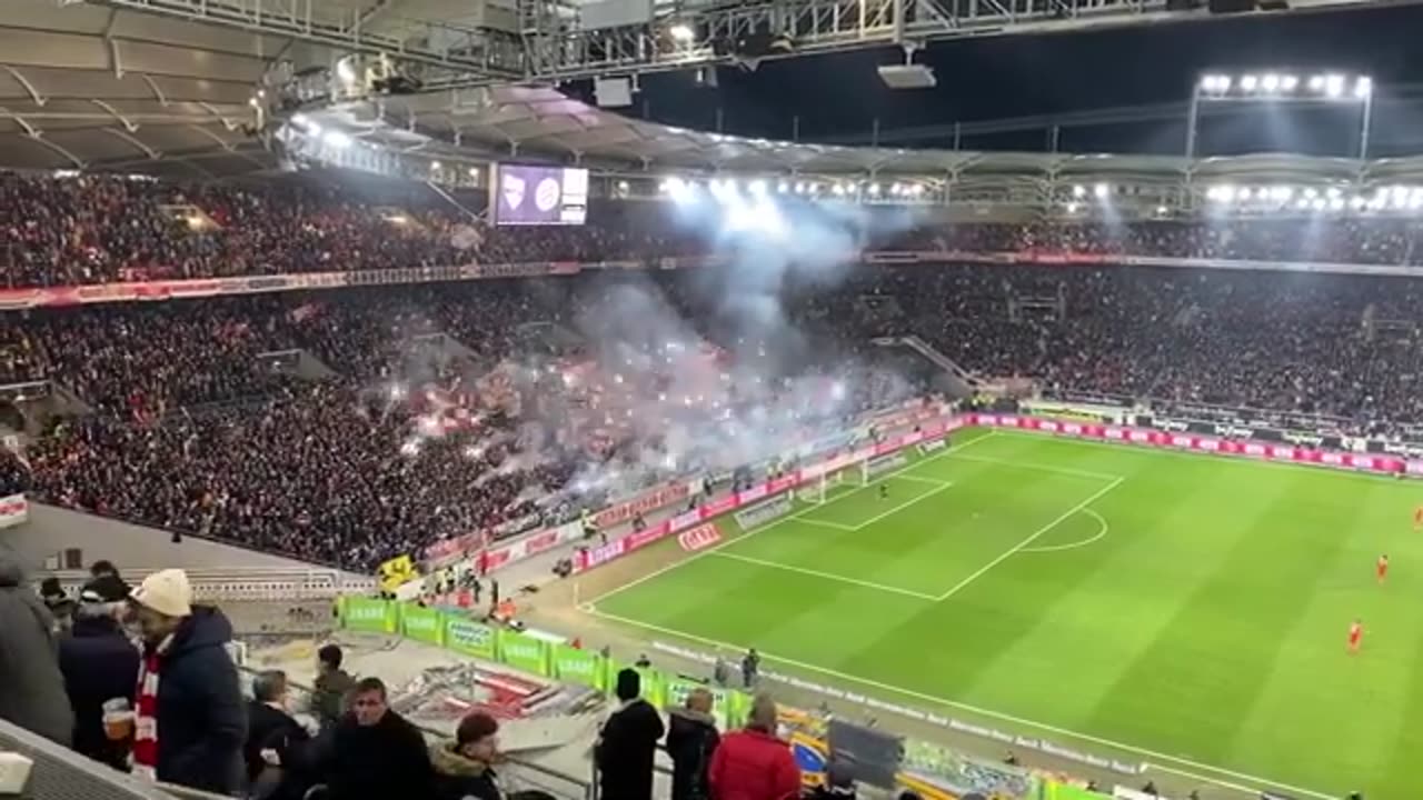 VfB Stuttgart vs Bayern Munich 1-2 (goals J.J. Perea vs Matthias de Ligt, Choupo Moting)