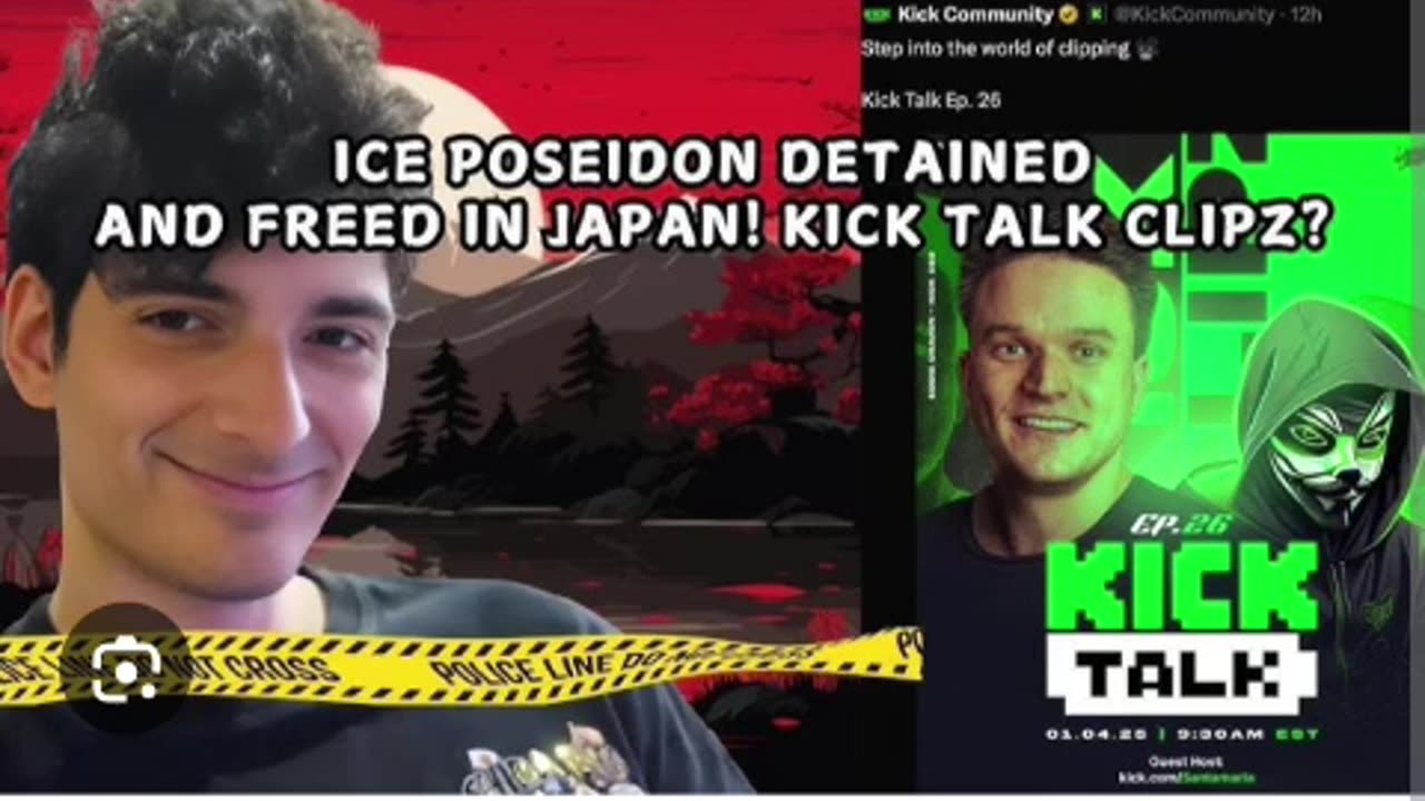 ice poiseden got detained by japan police and later they were released after that 01/06/25