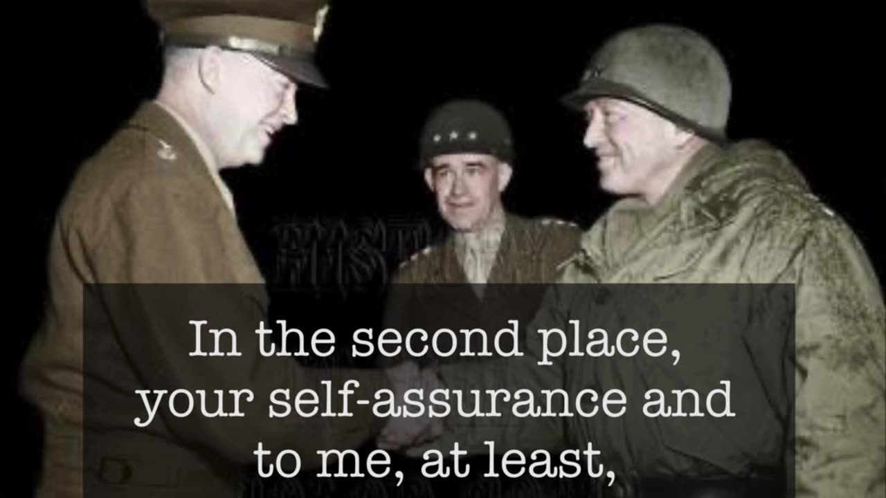 Mar 3, 2024 Gen. Patton quotation of the day: To Eisenhower #queen