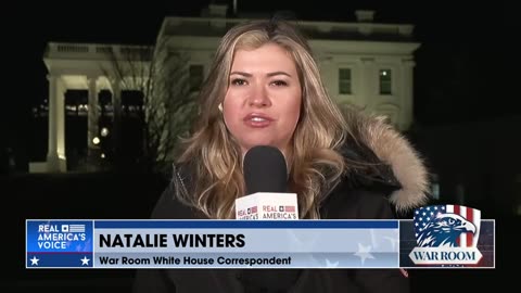 "Natalie Winters Live From The White House Gives Updates On The Spending Freeze"