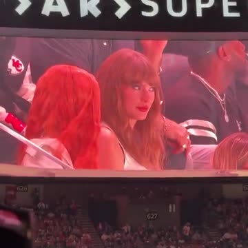 The whole stadium BOOED Taylor Swift at Super Bowl!