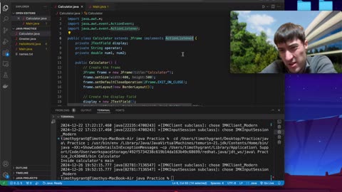 Learning Java From Scratch 🔴 LIVE | Part 3