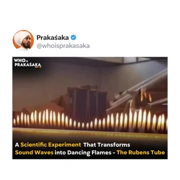 This Turns Sounds Into Dancing Flames