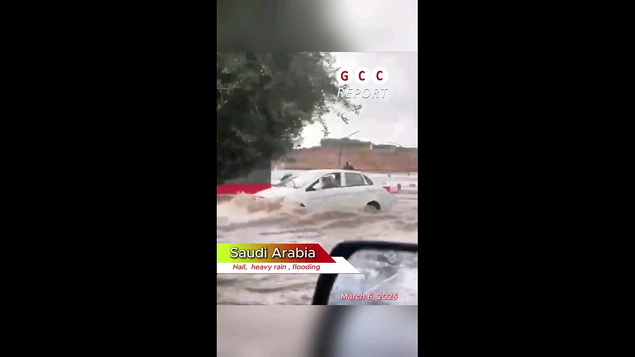 #SaudiArabia #Hail #flooding #heavy_rain #weather #climate #destruction #anomaly #climatechange