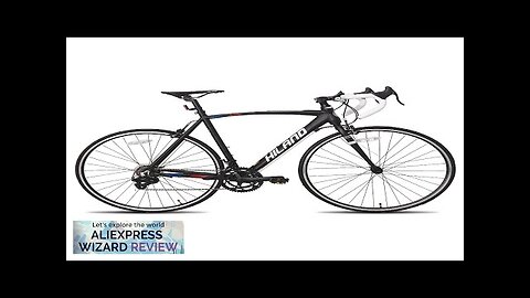 Hiland 700c road bike 14 speeds lightweight aluminum frame racing bike city Review