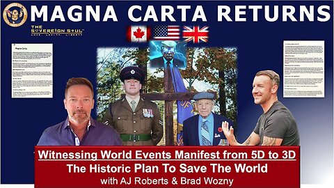 Brad Wozny & AJ Roberts BIG Intel Feb 26: "Has the MAGNA CARTA Returned?!"