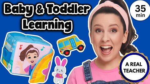 Toddler Learning with Ms Rachel - Nursery Rhymes & Kids Songs - Baby Video - Milestones & Speech