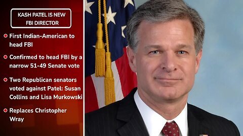 Kash Patel Senate Confirmation Vote _ Who Is Kash Patel The New FBI Director