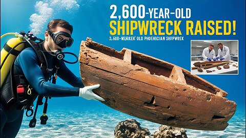 Ancient Phoenician Shipwreck Raised After 2,600 Years – Major Archaeological Discovery in Spain