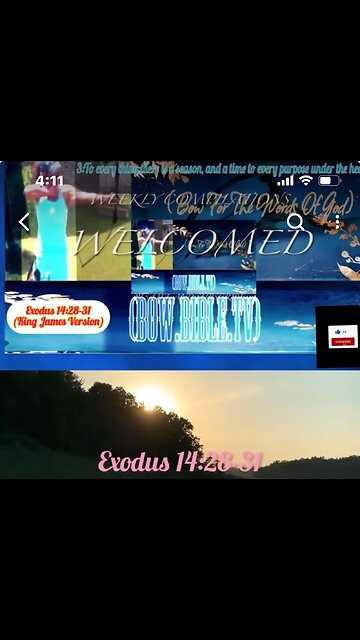 Exodus 14:10-13 King James Version 10 And when Pharaoh drew nigh, the children.