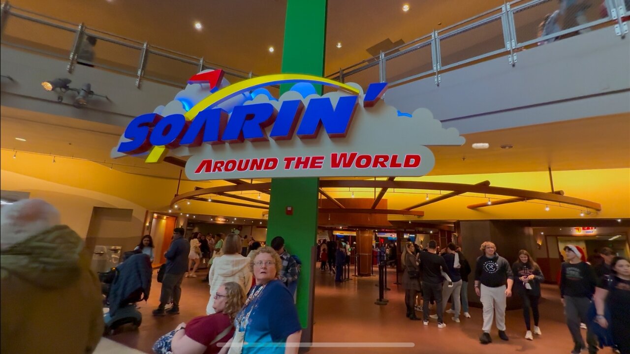 Soarin’ Around the World at Disney World's Epcot | Full Ride Experience in Stunning [Ep 12]