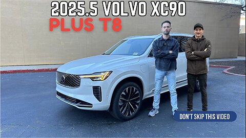 The NEW 2025.5 VOLVO XC90 PLUS T8 Plug-In HYBRID