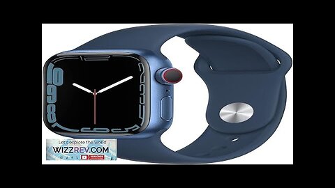 Apple Watch Series 7 (GPS + Cellular 45mm) Blue Aluminum Case Review