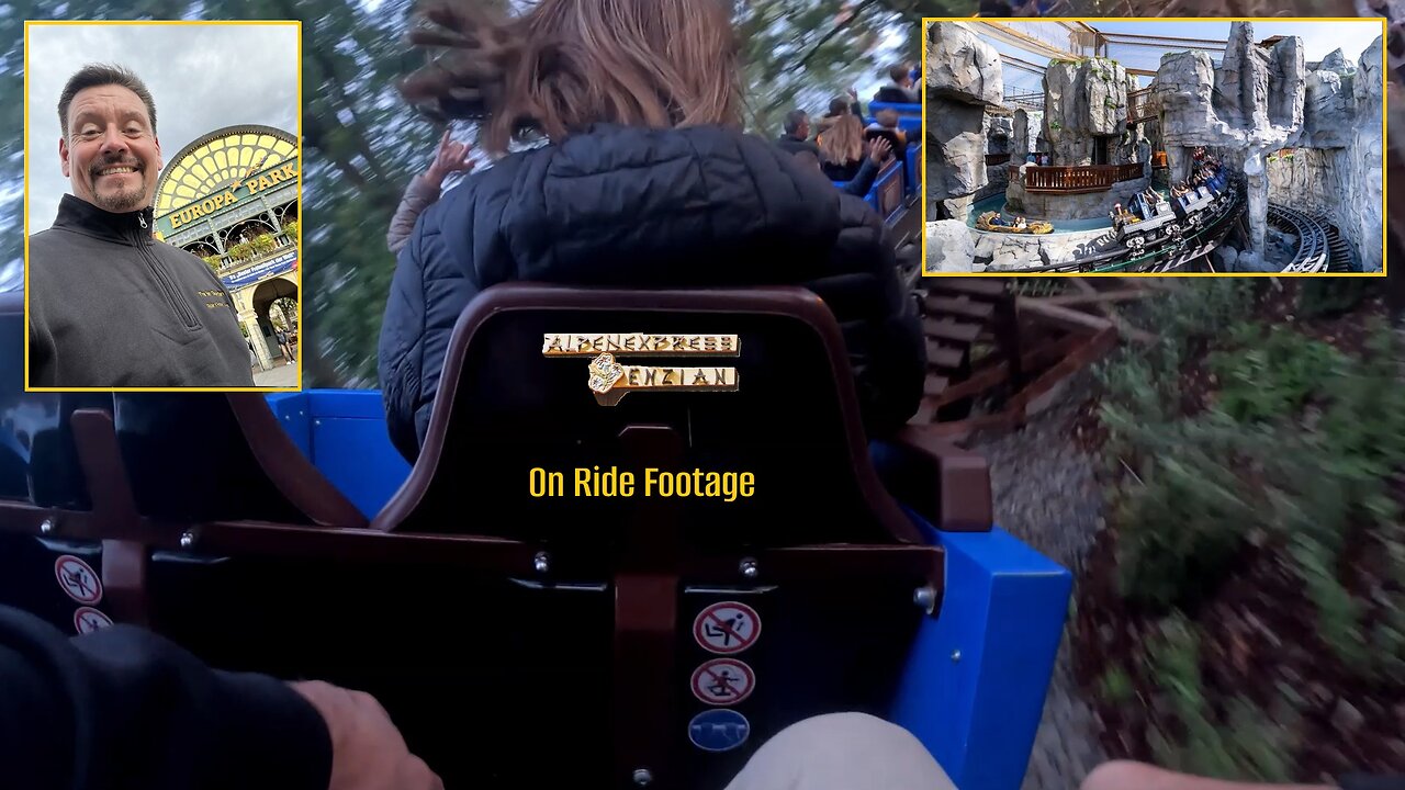 A Sensational Snippet from Rider of Roller Coasters: ALPINE EXPRESS: ENZIAN at EUROPA PARK