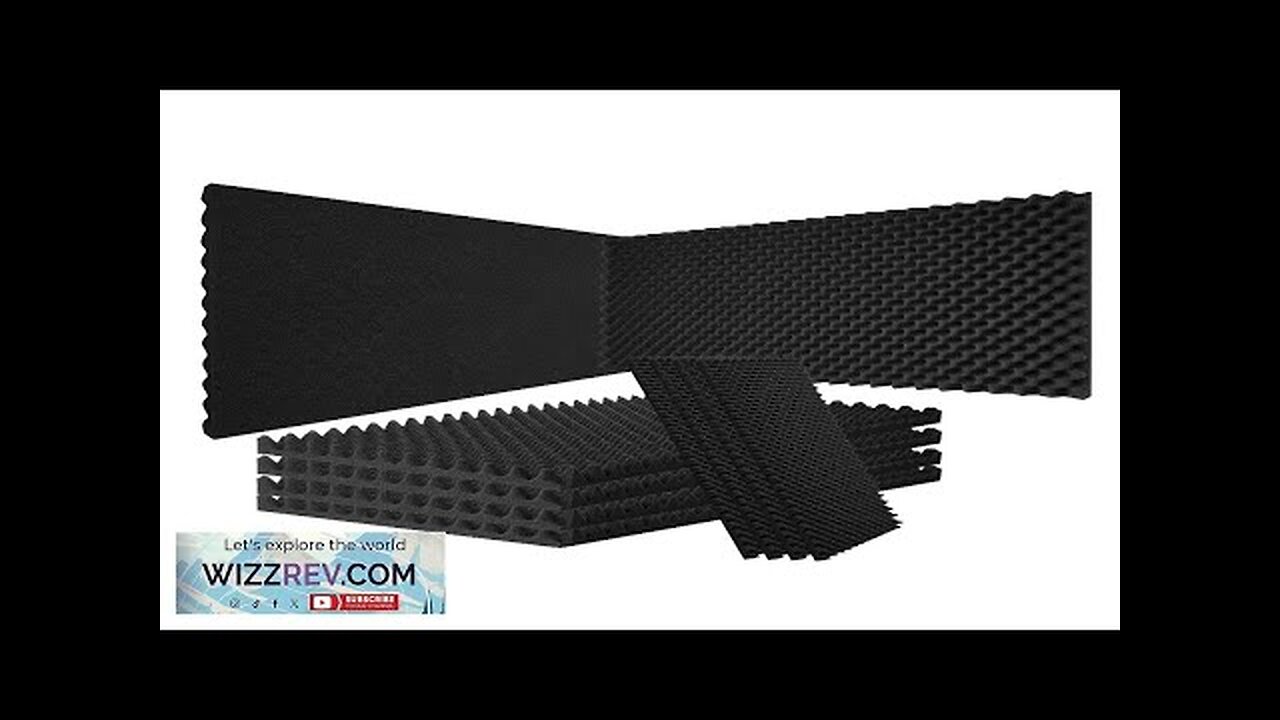 VEVOR Acoustic Foam Panels 4 Pack 48 x 24 x 2 in Review