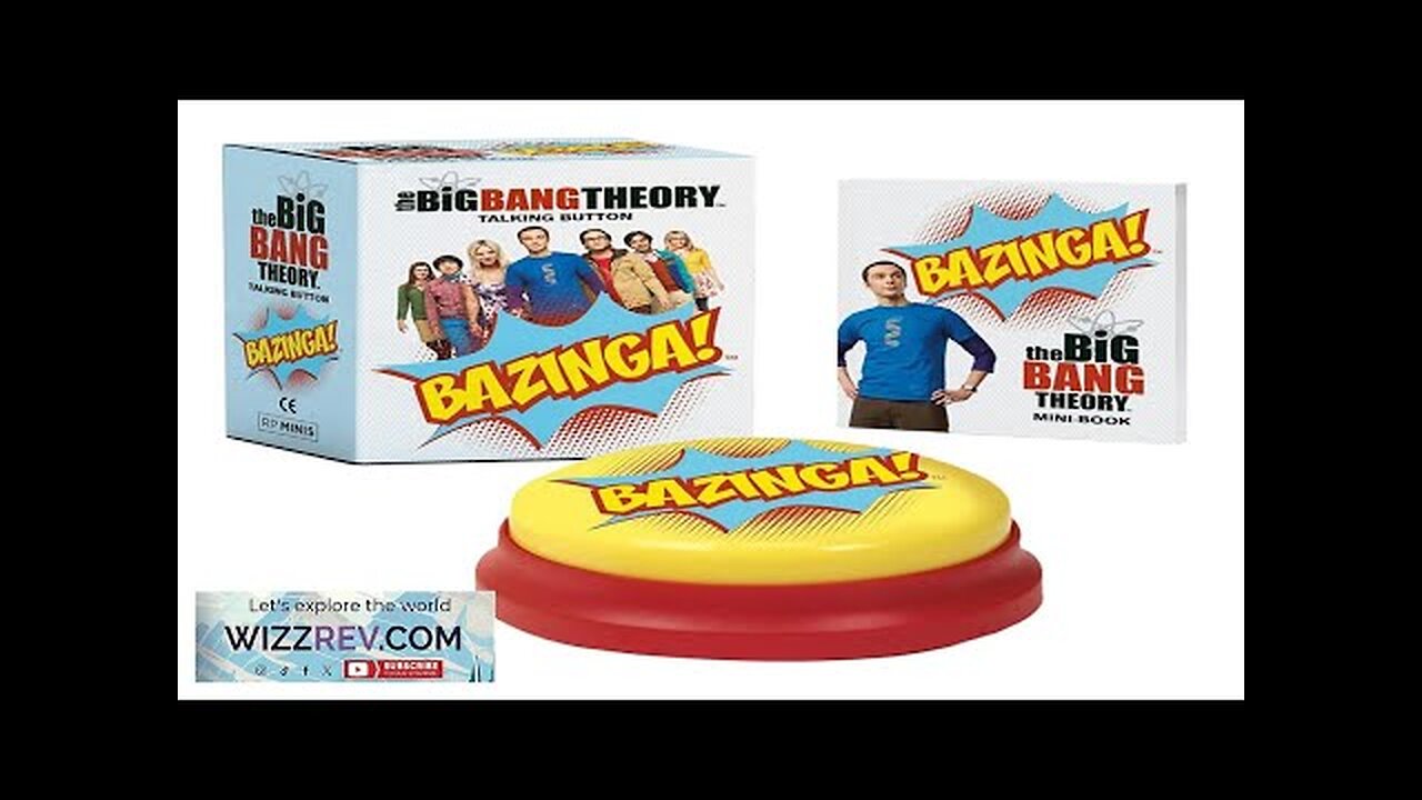 The Big Bang Theory: Talking Button: Bazinga! Review