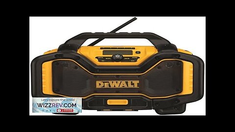 DEWALT 20V MAX Bluetooth Radio 100 ft Range Portable for Jobsites (DCR025) Review