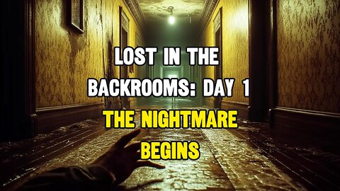 Lost in the Backrooms: Day 1 - The Nightmare Begins | David Hartley’s First Audio Log