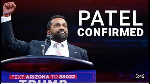 'We will hunt you down': Kash Patel's warning after being confirmed as FBI Director