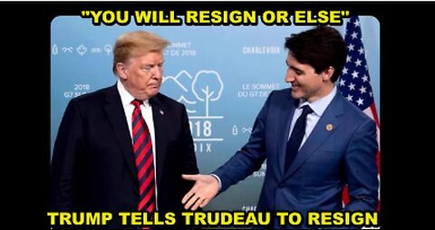 TRUDEAU RESIGNS PLUS AT LEAST 4 CANADIAN PROVINCES WANT TO JOIN THE UNITED STATES