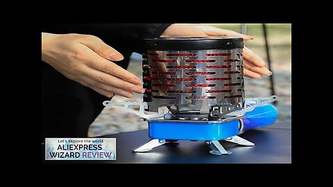 Outdoor Portable Mini Camping Stove Tent Heater Heater Warmer Winter Warm Stove Review