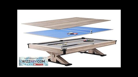 VEVOR Billiards Table Combo Set 7ft 3-in-1 Multi Game Table with Dining Review