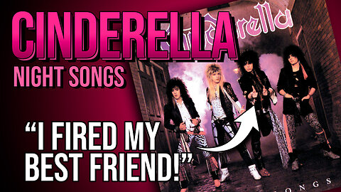 Cinderella Night Songs - Rare Stories Behind their Debut and the David Lee Roth Tour