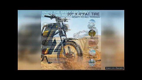 GT20 Electric Bike for Adults Electric Motorcycle with 1500W Motor Review