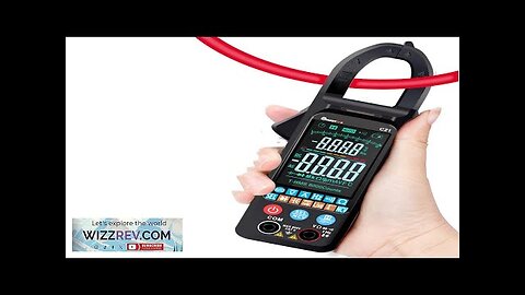 MUSTOOL C21 AC/DC Current Voltage Digital Clamp Meter Large Color Screen NCV Review