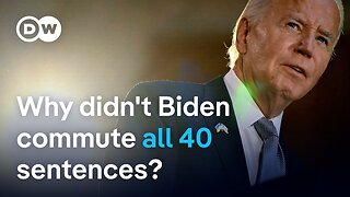 US President Biden commutes sentences from death penalty to life imprisonment | DW News