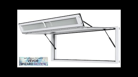 VEVOR Concession Window 60"x36" Aluminum Alloy Food Truck Service Window with Triple Review