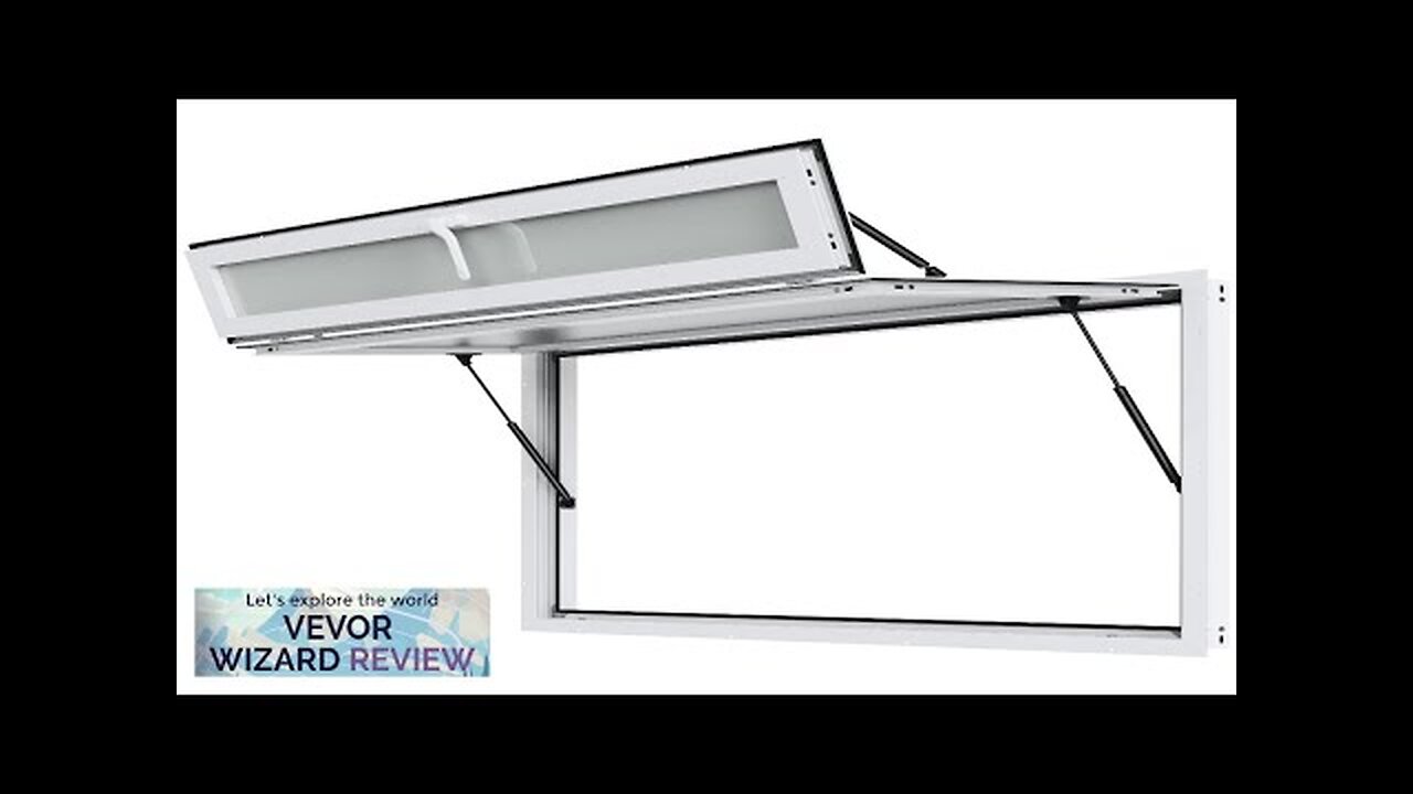 VEVOR Concession Window 60"x36" Aluminum Alloy Food Truck Service Window with Triple Review