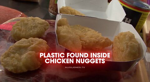 Alex Jones: Plastic Found Inside McDonalds Chicken Nuggets - 7/29/10