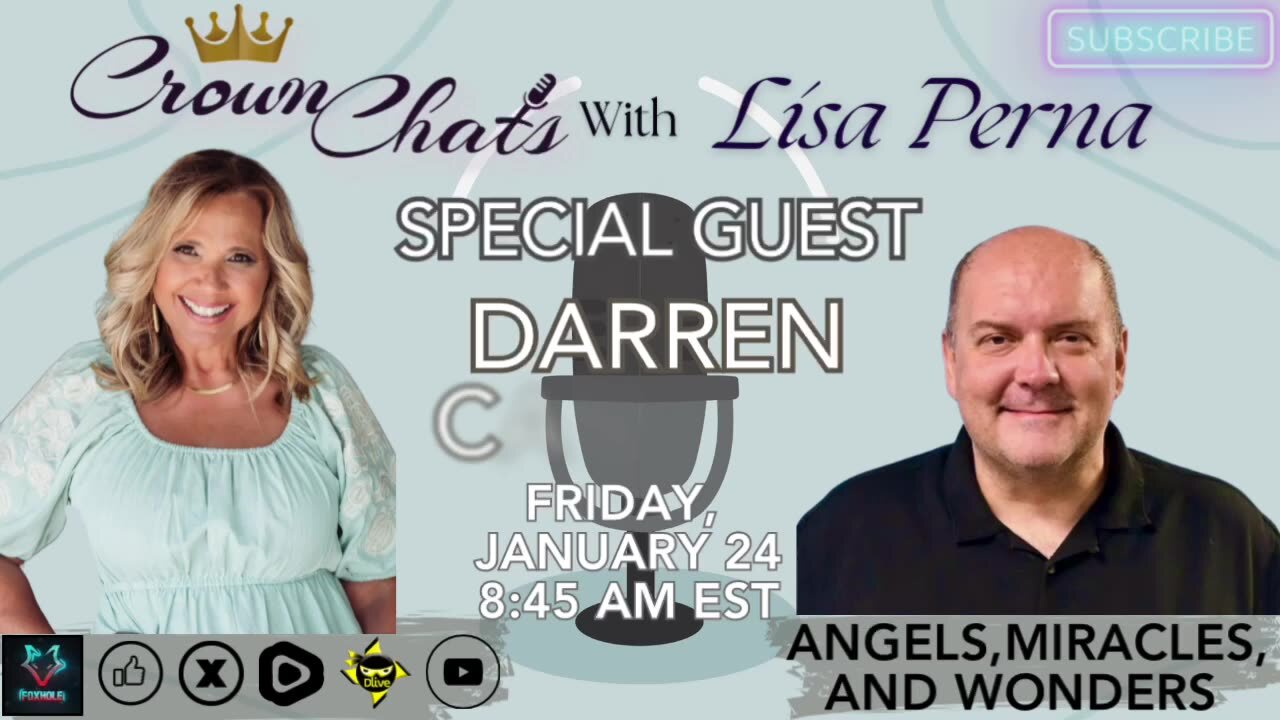 Crown Chats-Angels, Miracles and Wonders with Darren Canning