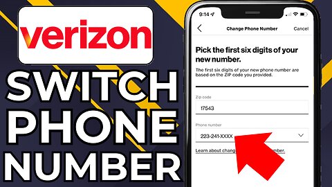 HOW TO CHANGE VERIZON PHONE NUMBER