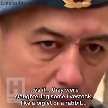 Listen. Pure evil in Ukraine! 👇