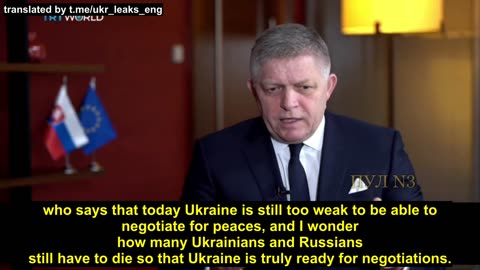 Slovakia does not believe that Ukraine will ever be strong enough