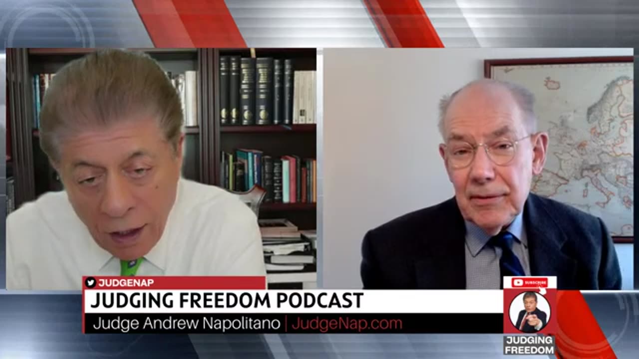 Judge Napolitano w/ Prof. John Mearsheimer - No Peace in the Middle East!