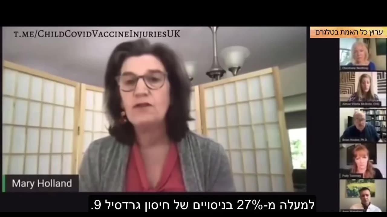 מארי הולנד חיסון פפילומה גורם לירידה בפריון ולפי מחקרים יהיו יותר נפטרים מהחיסון מאשר מקרי סרטן צוואר הרחם