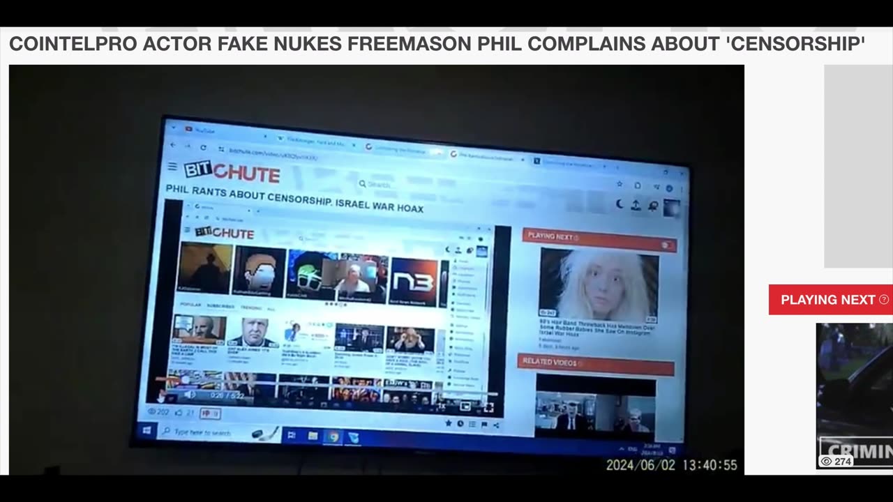 Fake Nukes Phil is a plant