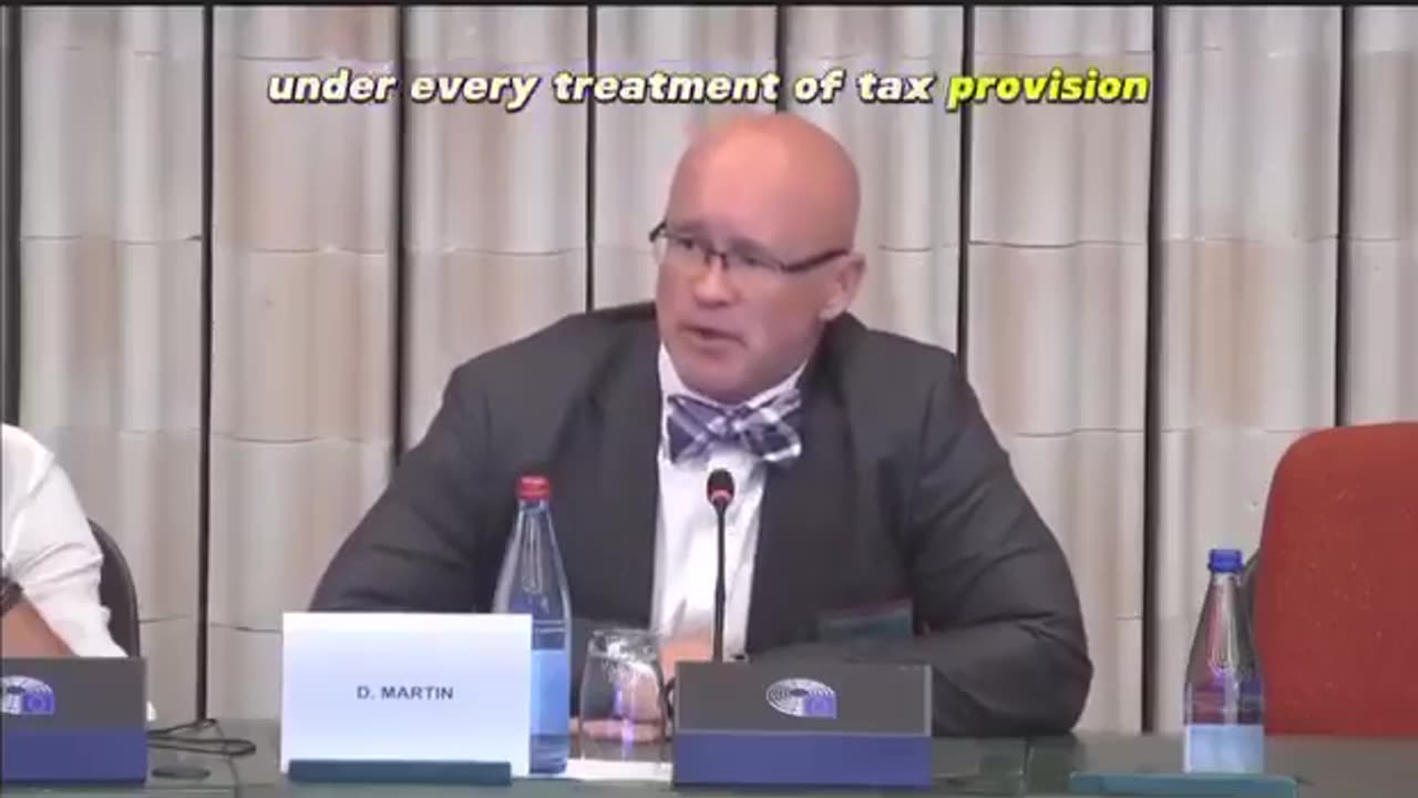 Dr. David Martin gives a lecture about the WHO