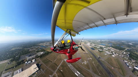 Cross Country Flight Training at Lakeland Airport with M Hano