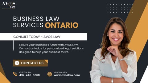 Business Law Services in Ontario – AVOS LAW