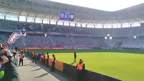 Peluza Sud ... ARMATA ARMATA. Steaua vs Voluntari 2-1. Liga 2 Romania 22.02.2025