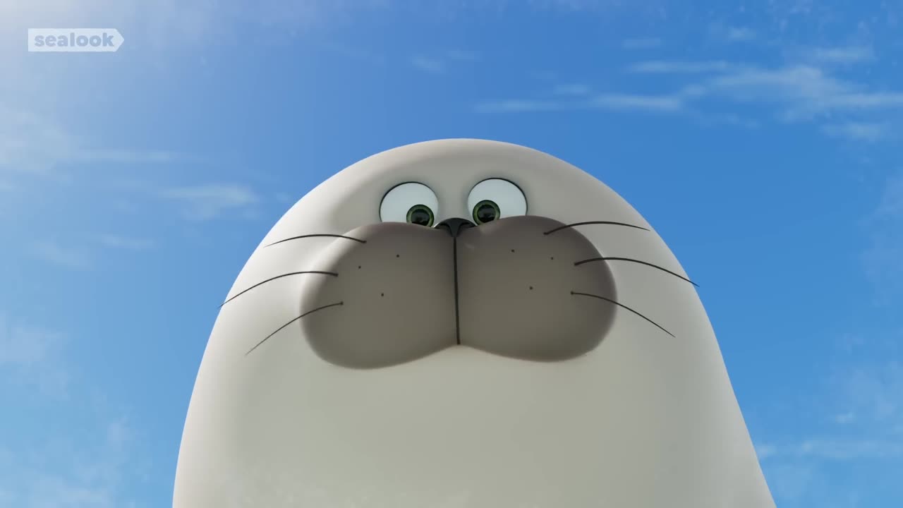 "ASMR Mukbang with Chubby Seal #006 | SEALOOK | EP.100 | The Cutest Feast Ever!"