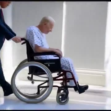 President Biden Being Escorted Out Of The White House By President Donald Trump